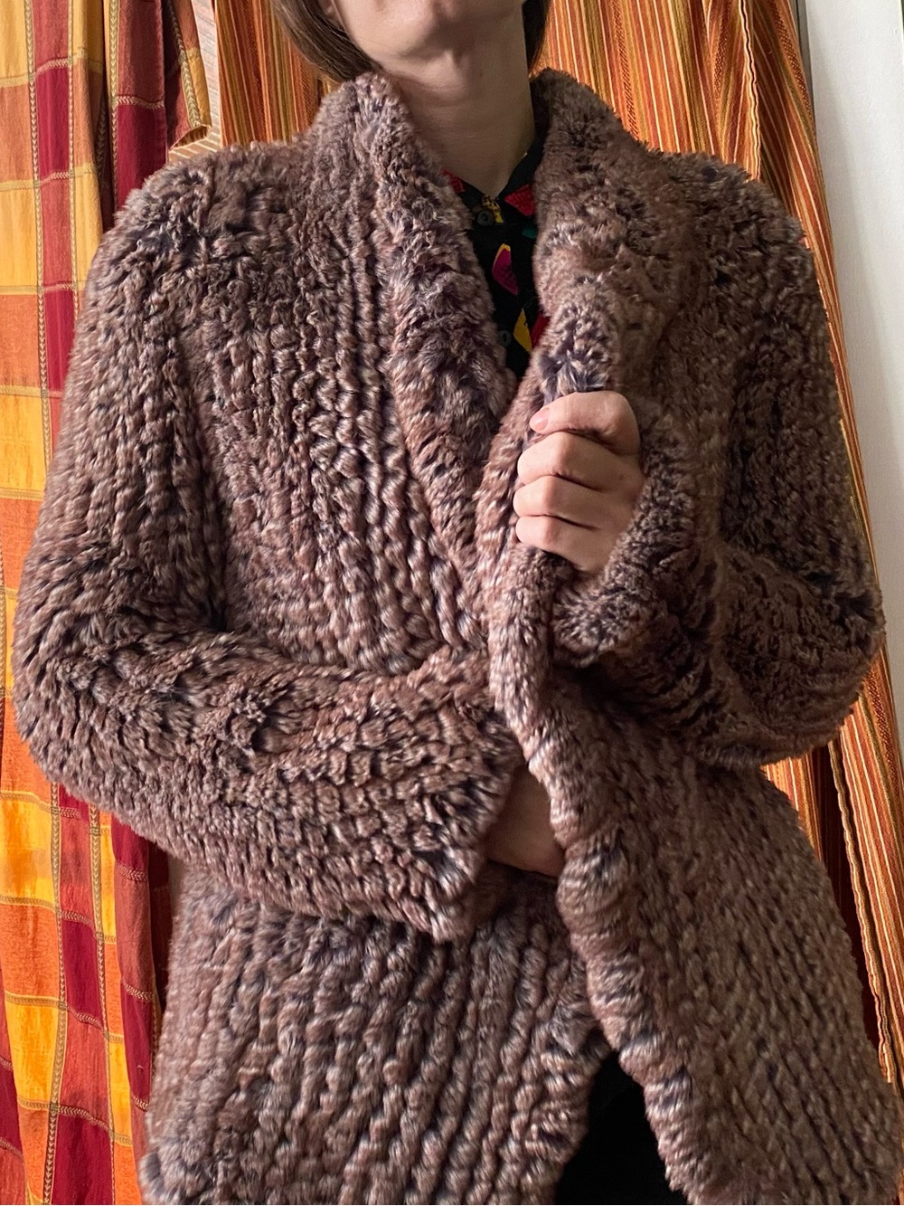Faux fur jacket - donna salyers